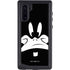 Looney Tunes Daffy Duck Plain Black and White Galaxy Cases